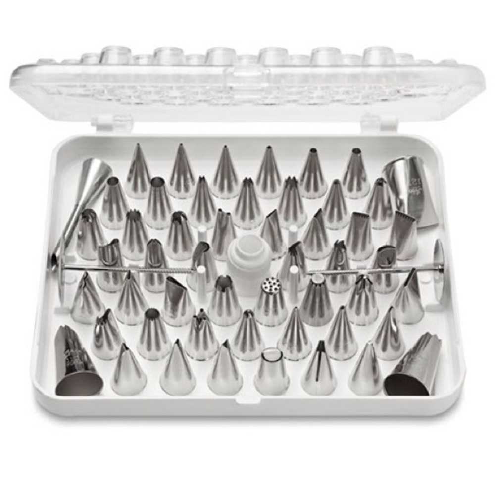 55 Piece Decorating Tube Set for Baking